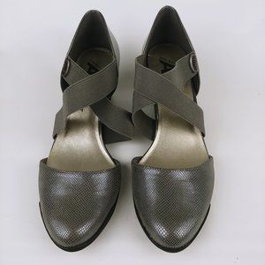 Anne Klein AK Sport "Teaberry" Grey Wedge Size 11M